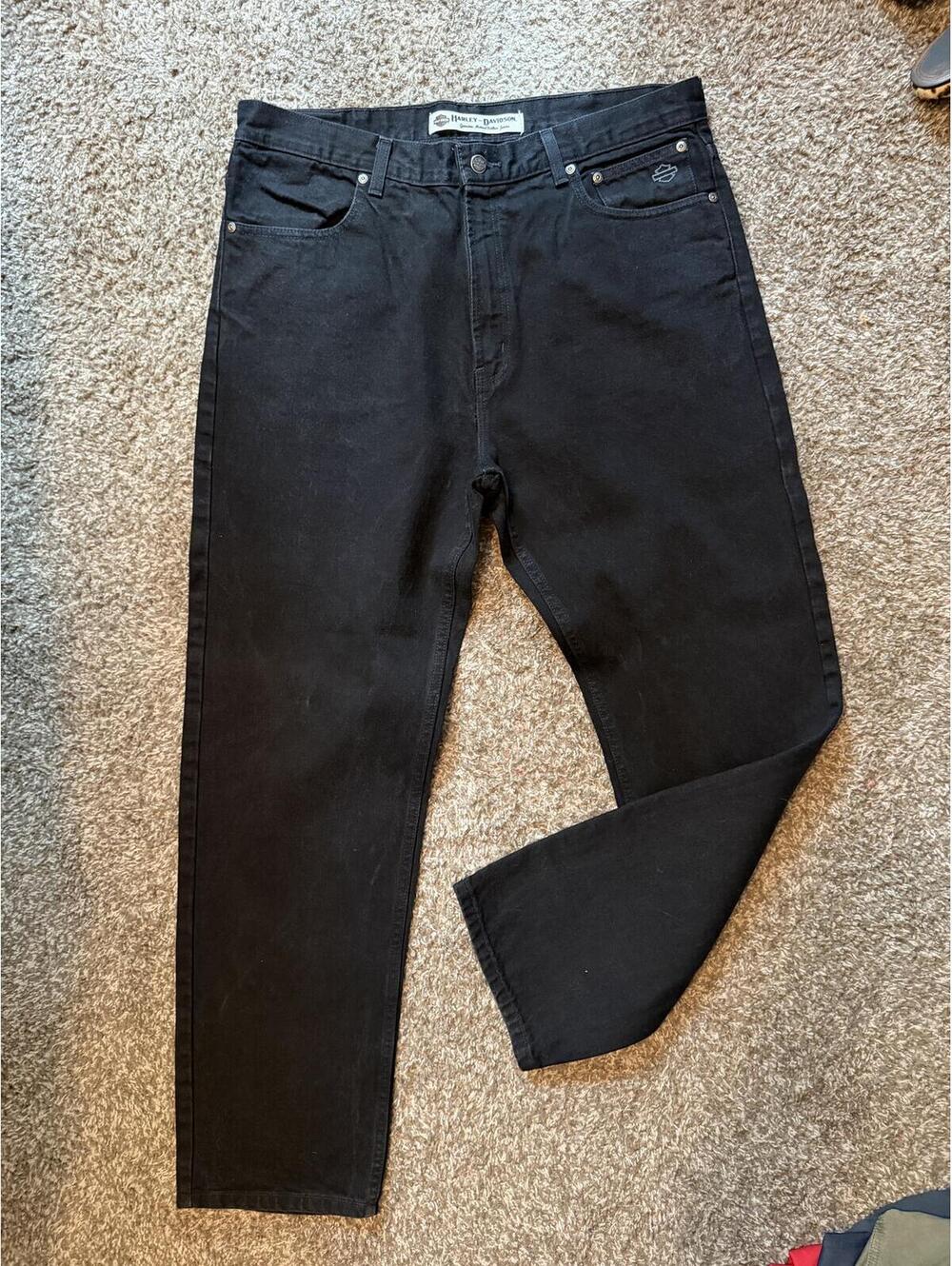 New Harley Davidson Straight Leg Jeans Men’s 38x32